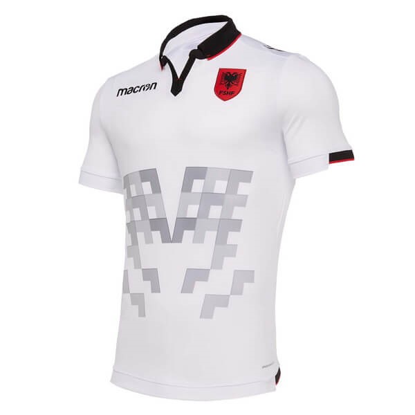 Camiseta Albania Segunda equipación 2019 Blanco